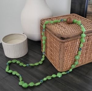 🚨LAST CALL: Jade Bead Necklace 41"